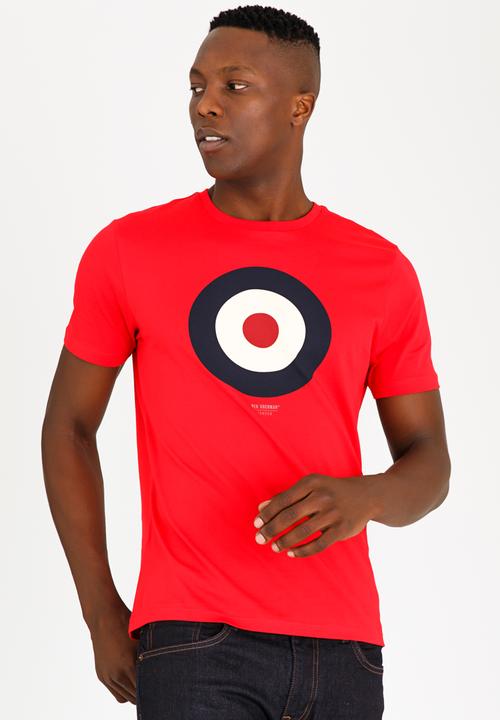 Ben Sherman - Target Cotton Tee Dark Red