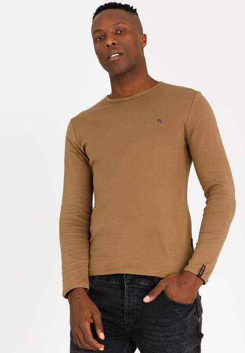 SOVIET - Dust V Neck Muscle Tee Taupe