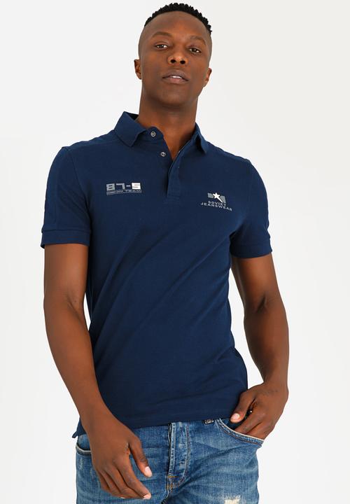 SOVIET - Atom Cotton Fashion Golfer Navy