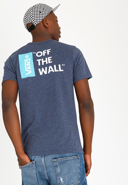 Vans - Vans Off The Wall III Cotton Tee Navy & White