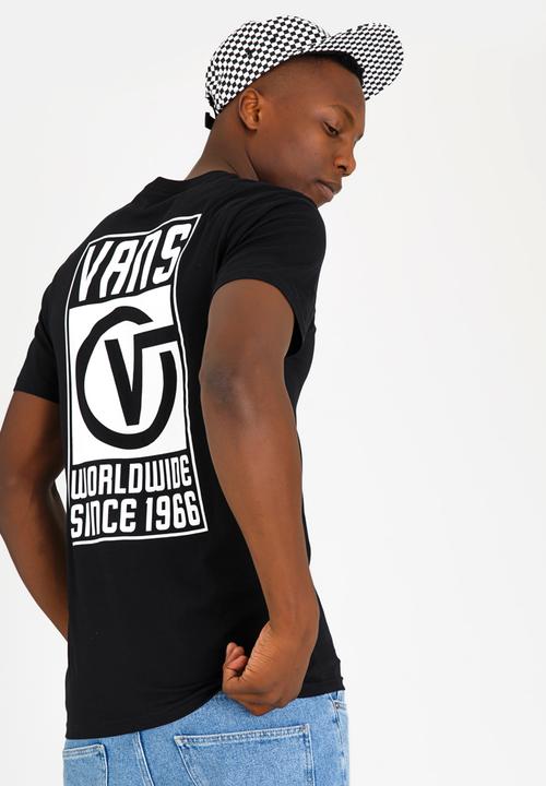 Vans - Vans Worldwide Cotton Tee Black