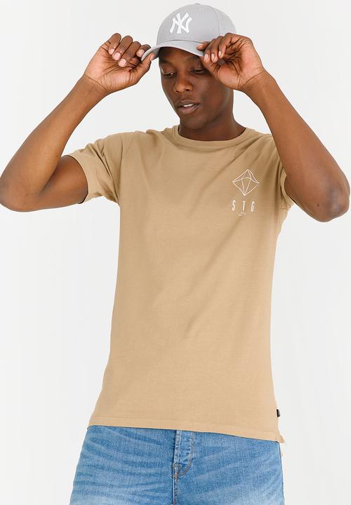 St Goliath - Jewel Cotton Tee Tan