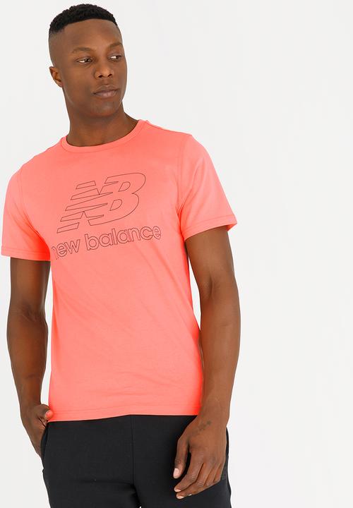 New Balance  - Essentials Landing Tee Peach