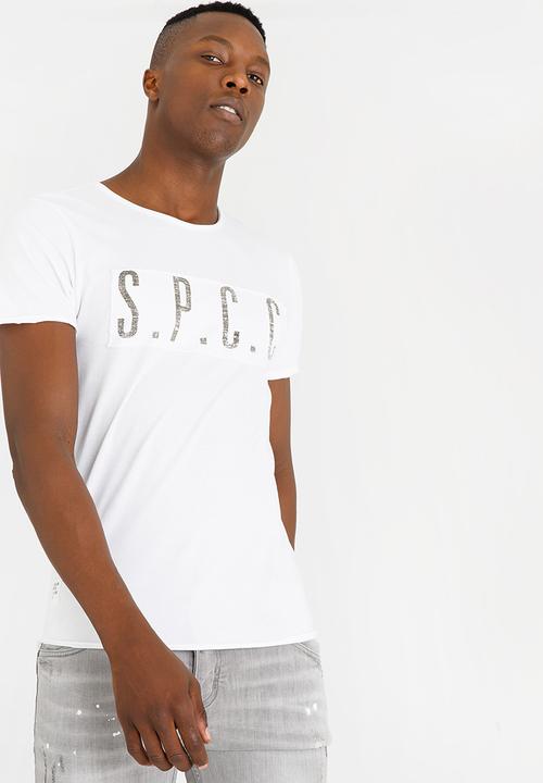 S.P.C.C - Stitched SPCC Panel Tee White