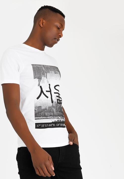 Only & Sons - Stuart Crew Neck Tee White