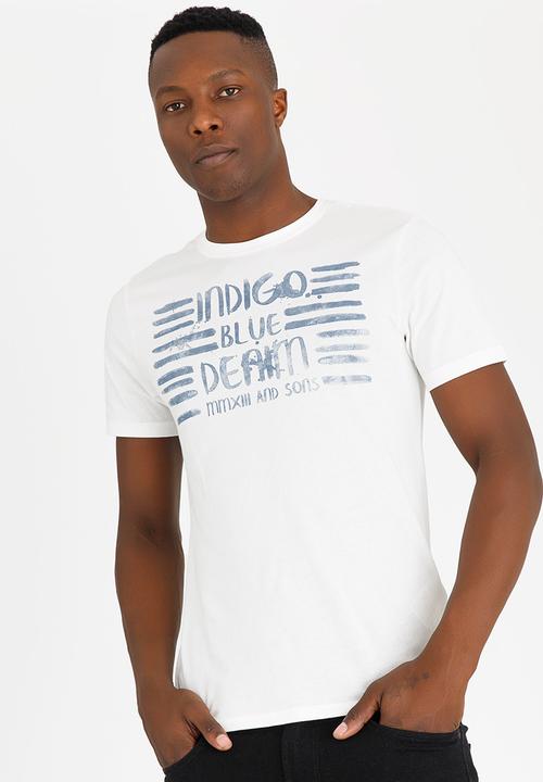Only & Sons - Baldur Slim Fit Crew Neck Tee Cream