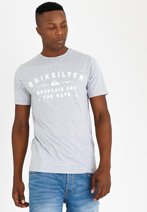 Quiksilver - Spacer Facer T-shirt Grey Melange