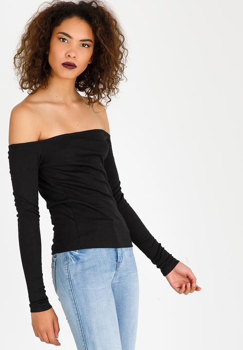 Rip Curl - Off Shoulder Top Black