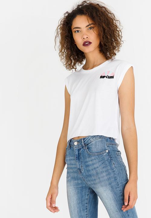 Rip Curl - Horizons Crop Tee White