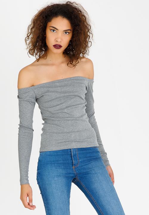 Rip Curl - Off Shoulder Top Grey