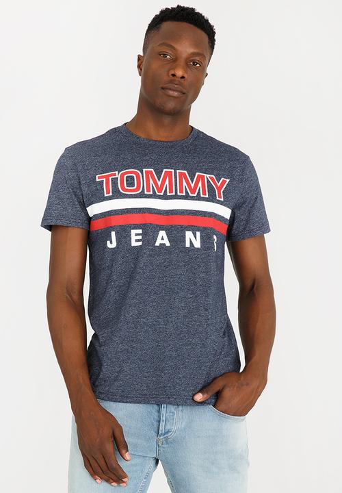 Tommy Hilfiger - Stripe Tee Black