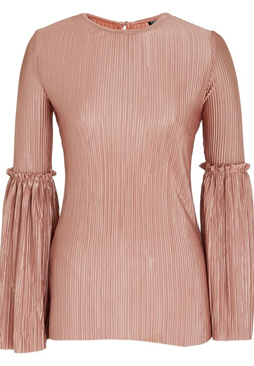 c(inch) - Sleeve Detail Top Pale Pink