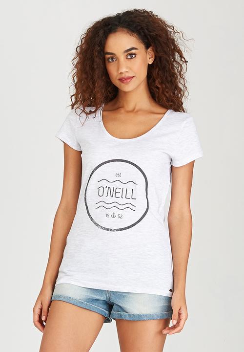 O'Neill - Waves Logo Tee Grey Melange