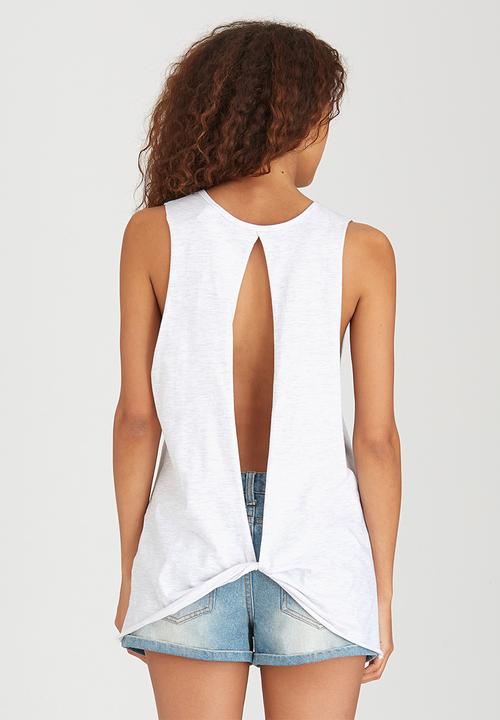 O'Neill - Feather Flower Tank Top Grey Melange