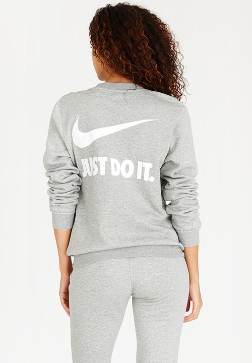 Nike - Nike Sportswear Fleece Jacket Mid Grey