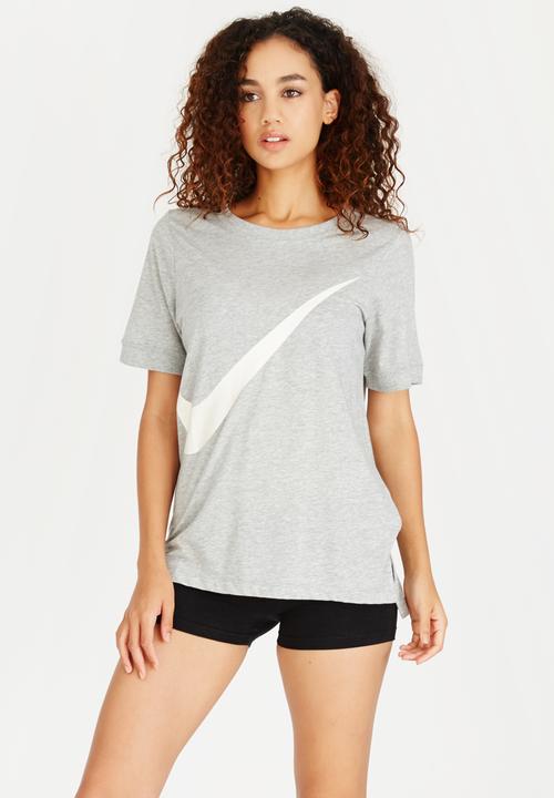 Nike - Nike Sportswear Swoosh Tee Mid Grey