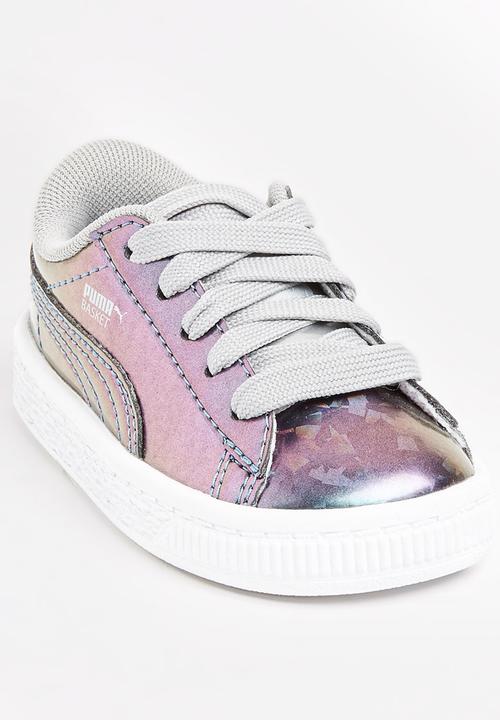 PUMA - Basket Classice Holo Sneaker Silver
