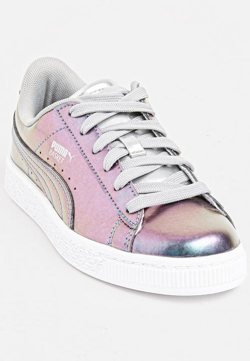 PUMA - Basket Classic Holo  Sneaker Silver