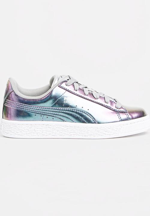 PUMA - Basket Classic Holo  Sneaker Silver