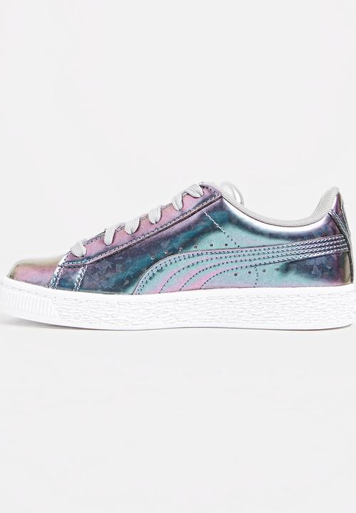 PUMA - Basket Classic Holo  Sneaker Silver