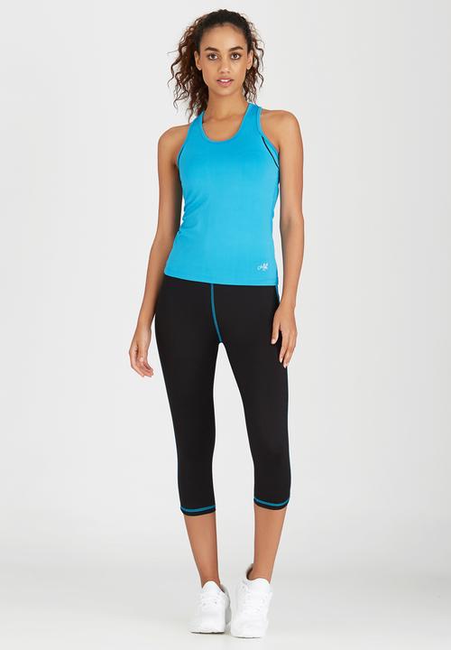 Active Urban College - Gym Tank Turquoise
