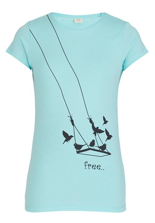 Soobe - Printed T-shirt Pale Blue