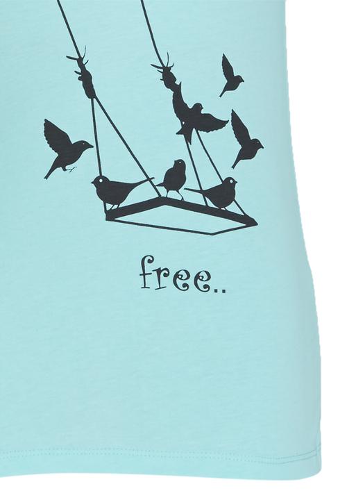 Soobe - Printed T-shirt Pale Blue