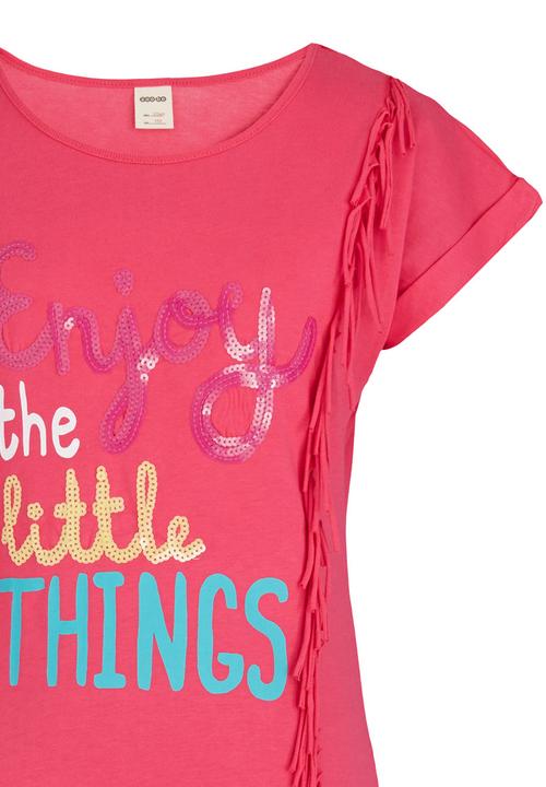 Soobe - Printed Tee Mid Pink