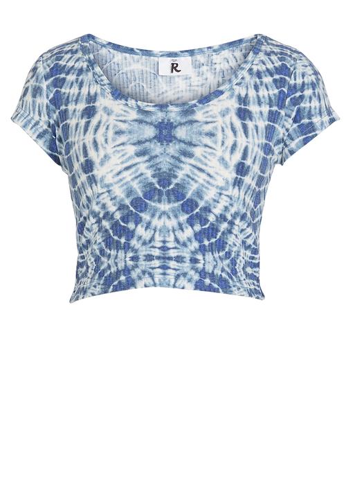 Rebel Republic - Cropped Printed Top Multi-colour