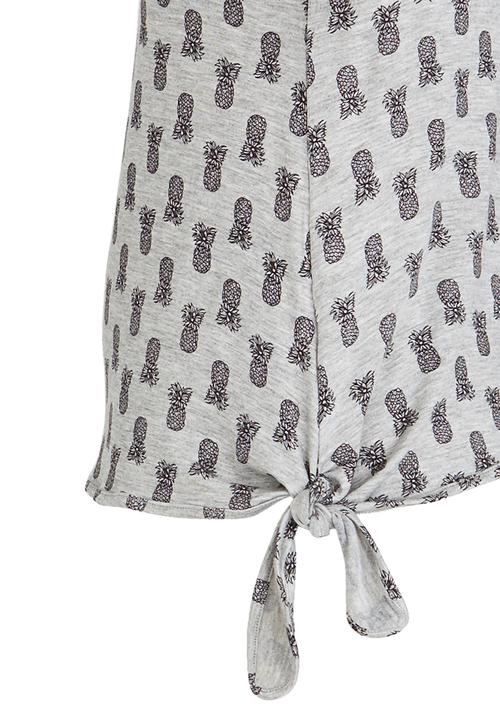 Rebel Republic - Side Tie Top Multi-colour