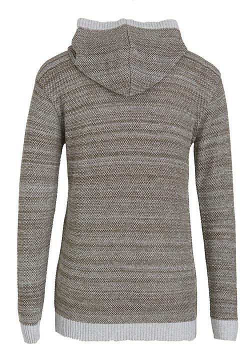 Rebel Republic - Hooded Jumper Grey
