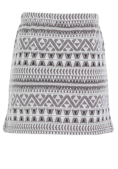 Rebel Republic - Bodycon Skirt Black and White