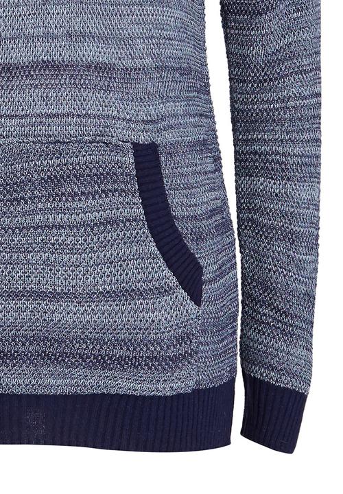 Rebel Republic - Hooded Jumper Navy