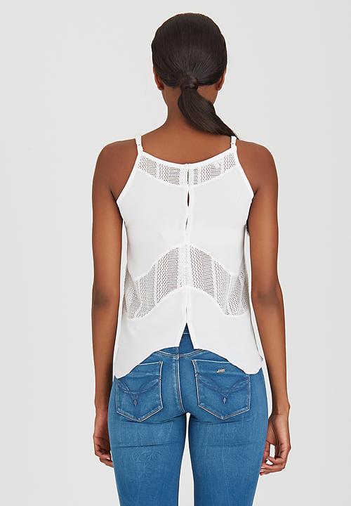 Sassoon - Bella Lace Cami Off White