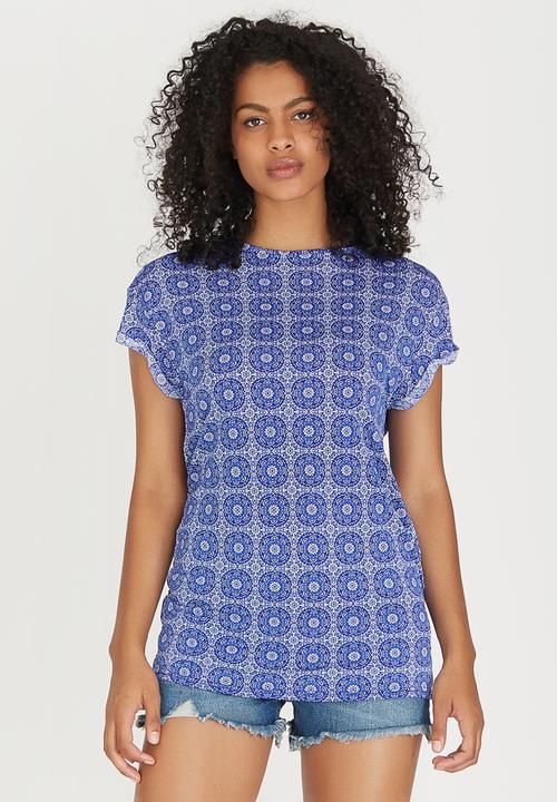 Rip Curl - Mykonos Sunset Tee Blue