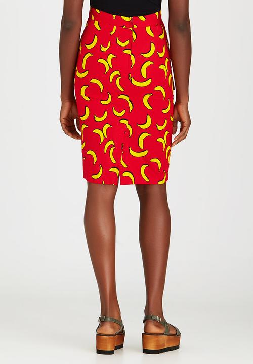 Loin Cloth & Ashes - Issa Pencil Skirt Red
