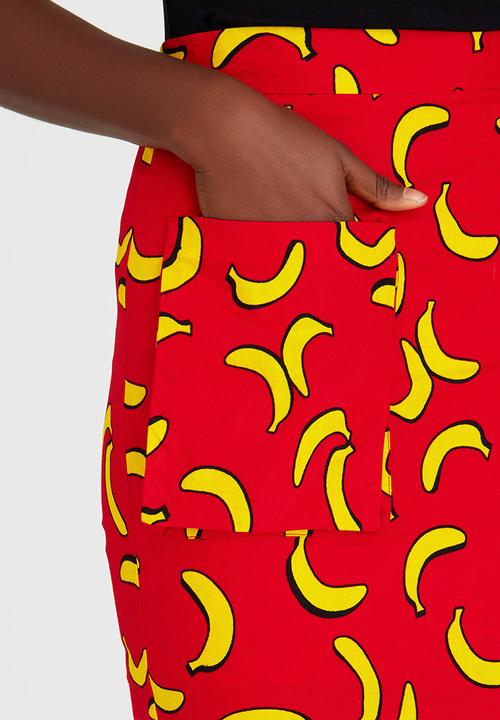 Loin Cloth & Ashes - Issa Pencil Skirt Red