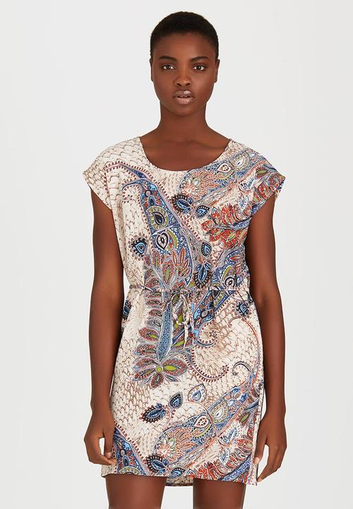 ONLY - All-over Print Tunic Cream