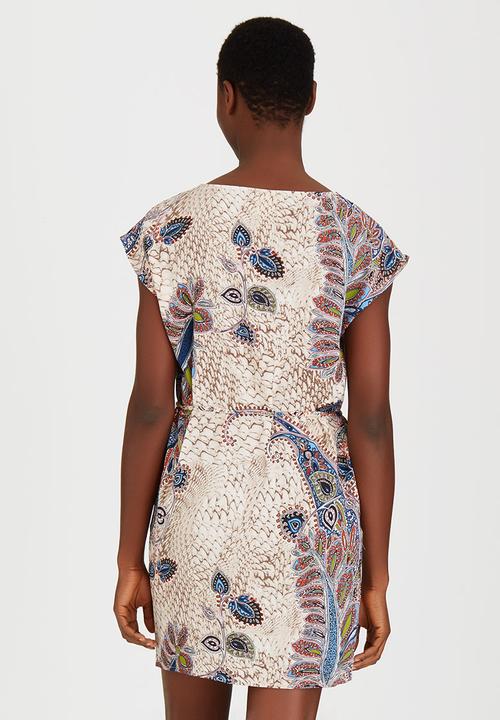 ONLY - All-over Print Tunic Cream