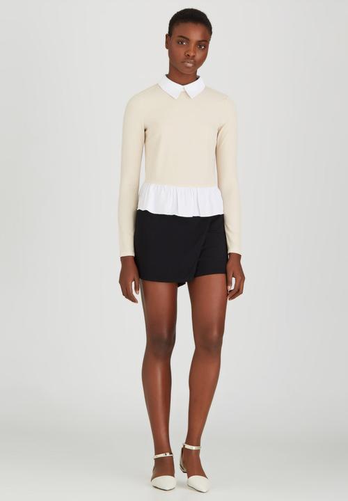 Fashion Union - Luci Combo Shirt Milk
