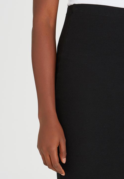 ONLY - Knee Length Essential Skirt Black