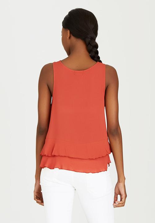 c(inch) - Frill Top Mid Brown