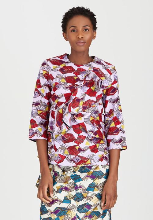 KISUA - Freetown Blouse Multi-colour