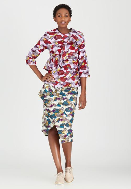 KISUA - Freetown Blouse Multi-colour