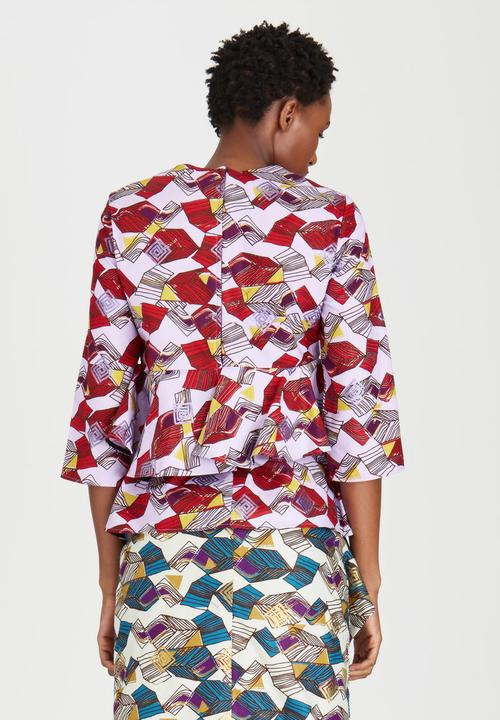 KISUA - Freetown Blouse Multi-colour