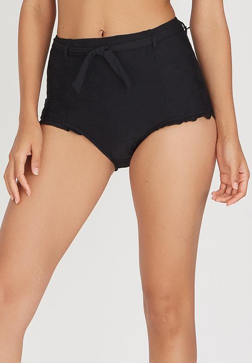 seafolly high waisted bikini bottoms