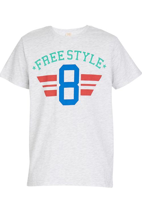 Soobe - Freestyle  Tee Grey Melange
