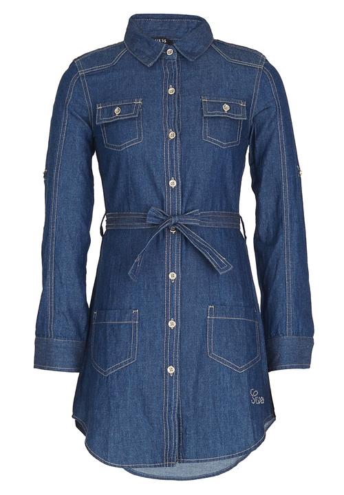 GUESS - Denim Shirt Dress Blue
