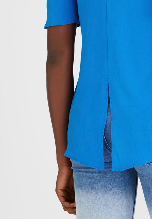 SISSY BOY - Tulip Off-the-shoulder Top Cobalt