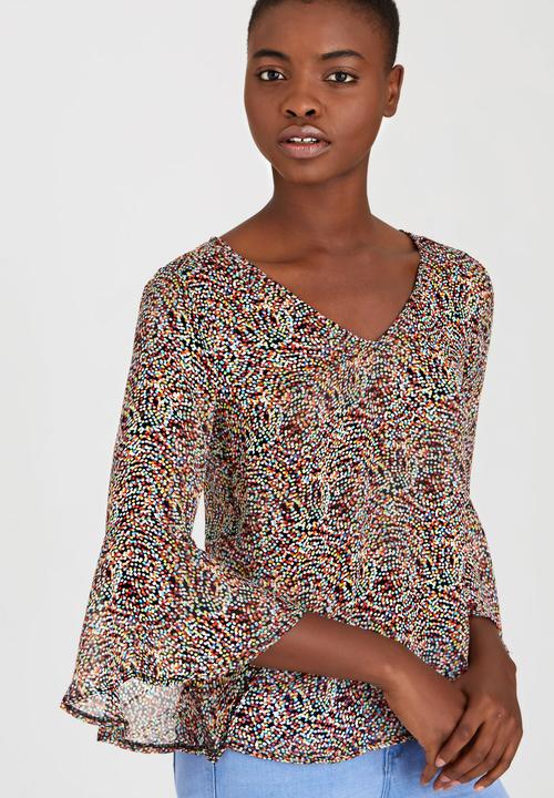 SISSY BOY - Zuri Printed Blouse Mid Pink